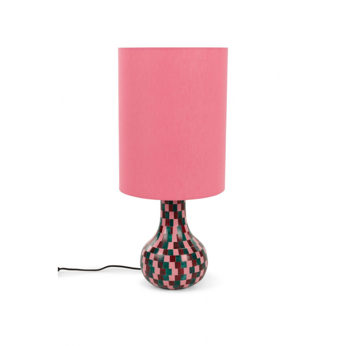Don't Be Afraid of Colour Table Lamp Pink Front