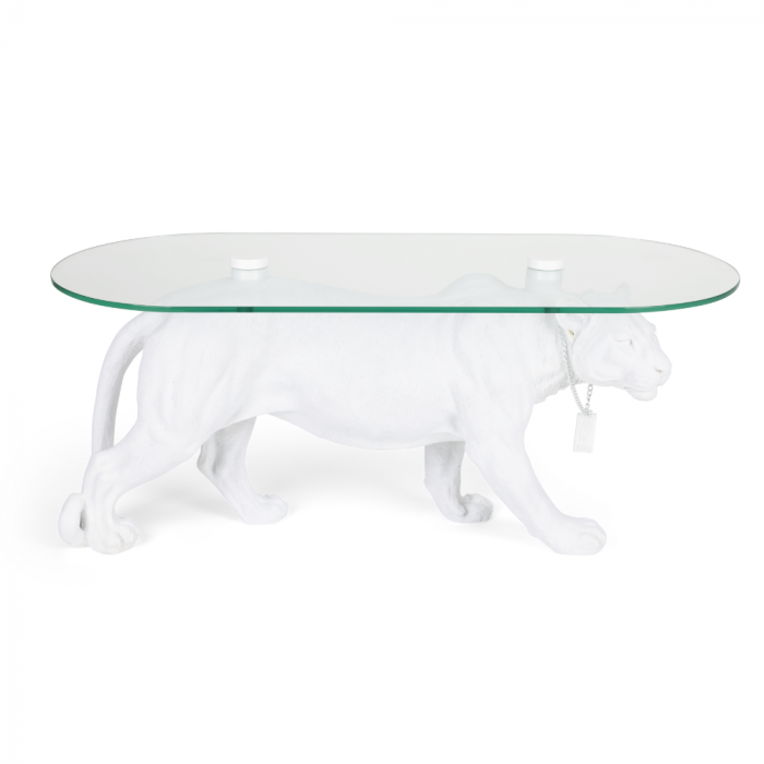 Dope As Hell Coffee Table All White Front