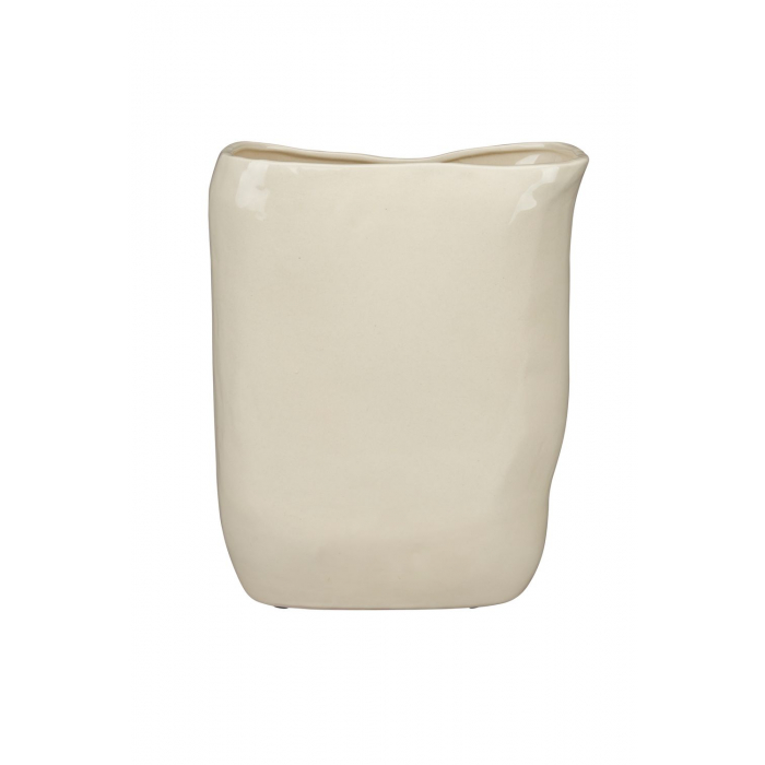 Vase Edna M Beige Front
