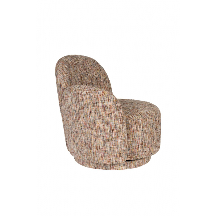 Lounge Chair Rose Multicolour Front Side