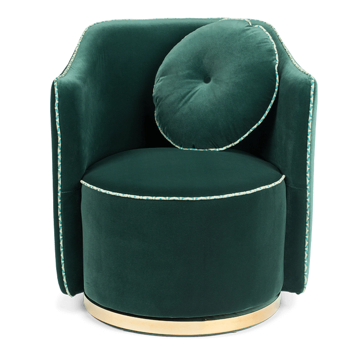 Sassy Granny lounge chair dark green
