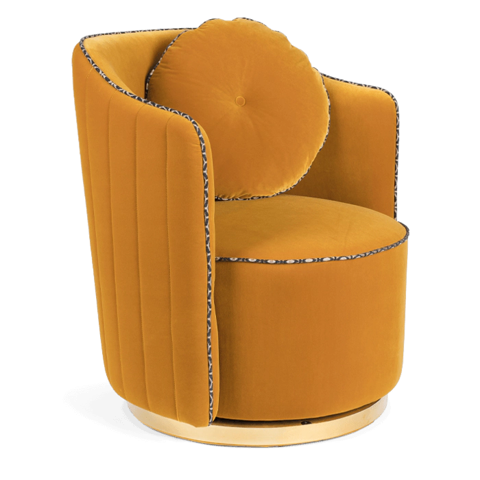 Yellow ochre 2025 chair