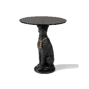 Proudly Crowned Panther side table black | Bold Monkey Proudly Crowned Panther side table black | Bold Monkey