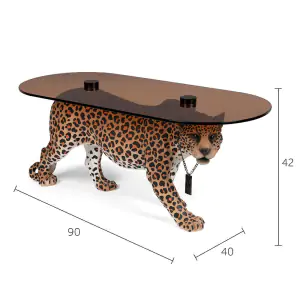 Dope As Hell coffee table spotted handpainted | Bold Monkey