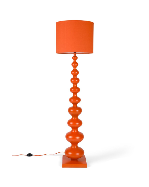 When Orange is King Floor Lamp Front