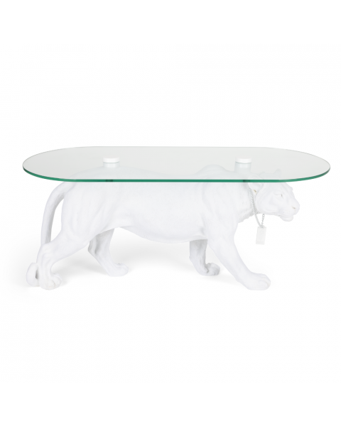 Dope As Hell Coffee Table All White Front